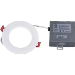* Indoor Lighting|Best Deal Patriot Lighting® 4″ 60W Equivalent Dimmable Integrated Led Ultra-Thin Downlight