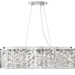 * Indoor Lighting|Best Deal Patriot Lighting® Elegant Home Braylen Chrome 7 Light Island Light