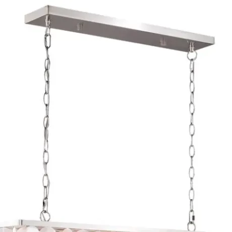 * Indoor Lighting|Best Deal Patriot Lighting® Elsa Satin Nickel 5 Light Chandelier