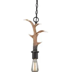 * Indoor Lighting|Best Deal Patriot Lighting® Norwood Black Walnut 1-Light Mini Pendant