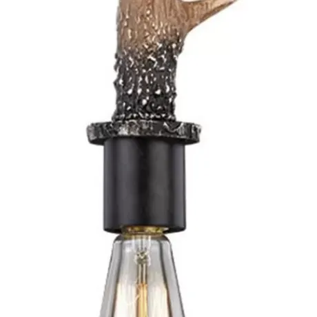 * Indoor Lighting|Best Deal Patriot Lighting® Norwood Black Walnut 1-Light Mini Pendant