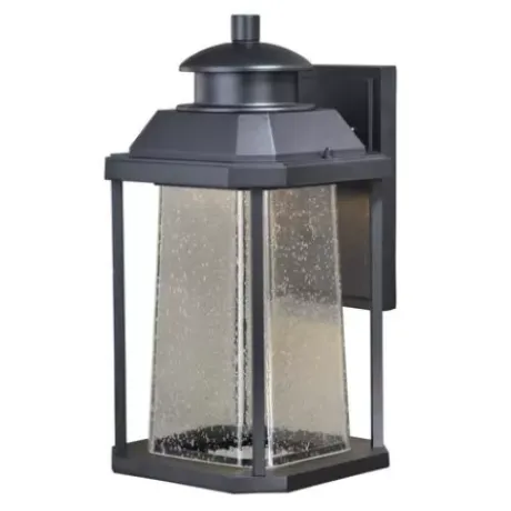 * Outdoor Lighting|Best Deal Patriot Lighting® Eliza Textured Black Led Outdoor Wall Light