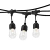 * Outdoor Lighting|Best Deal Patriot Lighting® 36′ Plug-In 18-Light Integrated Led Color-Changing String Light