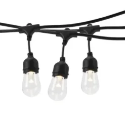 * Outdoor Lighting|Best Deal Patriot Lighting® 36′ Plug-In 18-Light Integrated Led Color-Changing String Light