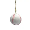 * Ceiling Fans|Best Deal Patriot Lighting® White With Brick Stripe Baseball Pull Chain