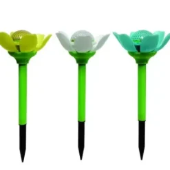 * Outdoor Lighting|Best Deal Patriot Lighting® Solar Integrated Led Flower Landscape Light – Assorted