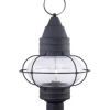 * Outdoor Lighting|Best Deal Patriot Lighting® Chatham Textured Black Outdoor Post Light