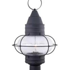 * Outdoor Lighting|Best Deal Patriot Lighting® Chatham Textured Black Outdoor Post Light