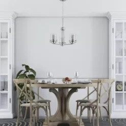 * Indoor Lighting|Best Deal Patriot Lighting® Joska 3-Light Brushed Nickel Chandelier