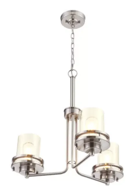 * Indoor Lighting|Best Deal Patriot Lighting® Joska 3-Light Brushed Nickel Chandelier