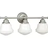 * Indoor Lighting|Best Deal Patriot Lighting® Huntley Satin Nickel 3 Light Vanity Light