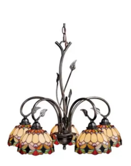 * Indoor Lighting|Best Deal Patriot Lighting® Belle 5-Light Oil Shale Chandelier