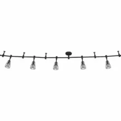 * Indoor Lighting|Best Deal Patriot Lighting® Alexio Black 5-Light Flexible Track Light