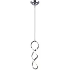 * Indoor Lighting|Best Pirce Patriot Lighting® Trish Chrome Integrated Led Pendant