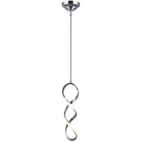 * Indoor Lighting|Best Pirce Patriot Lighting® Trish Chrome Integrated Led Pendant