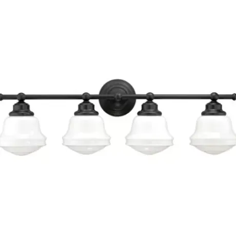 * Indoor Lighting|Best Pirce Patriot Lighting® Huntley Oil Rubbed Bronze 4 Light Vanity Light
