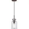 * Indoor Lighting|Best Pirce Patriot Lighting® Milone Rustic Bronze Mini Pendant