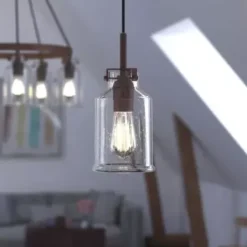 * Indoor Lighting|Best Pirce Patriot Lighting® Milone Rustic Bronze Mini Pendant