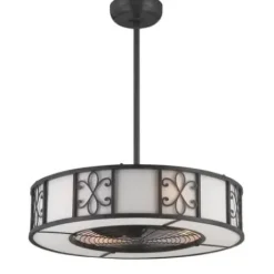 * Ceiling Fans|Best Pirce Patriot Lighting™ Vere 28″ Bronze Fandelier