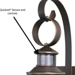 * Outdoor Lighting|Best Pirce Patriot Lighting® Dualux® Chatham Burnished Bronze Outdoor Wall Light