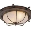 * Outdoor Lighting|Best Pirce Patriot Lighting® Orleans Antique Red Copper 2-Light Ceiling Light