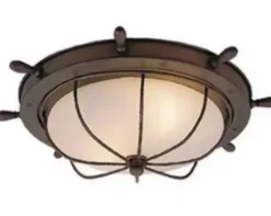 * Outdoor Lighting|Best Pirce Patriot Lighting® Orleans Antique Red Copper 2-Light Ceiling Light
