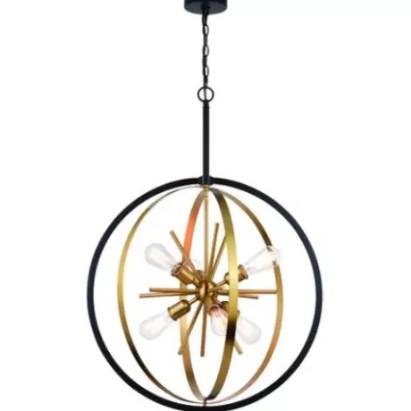 * Indoor Lighting|Best Pirce Patriot Lighting® Estelle Natural Brass Pendant