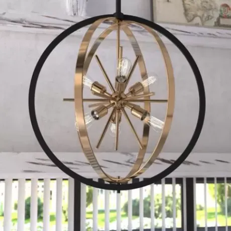 * Indoor Lighting|Best Pirce Patriot Lighting® Estelle Natural Brass Pendant