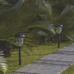 * Outdoor Lighting|Best Pirce Patriot Lighting® Solar Integrated Led Oxbow Landscape Landscape Light – 2 Pack