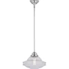 * Indoor Lighting|Best Pirce Patriot Lighting® Huntley Satin Nickel 1 Light Pendant