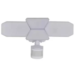 * Outdoor Lighting|Best Pirce Patriot Lighting® Dualux White Led 4-Head Motion Sensor Outdoor Security Flood Light