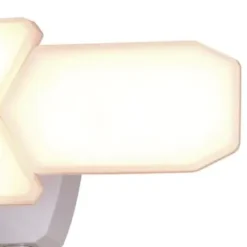 * Outdoor Lighting|Best Pirce Patriot Lighting® Dualux White Led 4-Head Motion Sensor Outdoor Security Flood Light