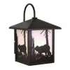* Outdoor Lighting|Best Pirce Patriot Lighting® Bear Burnished Bronze Outdoor Wall Light