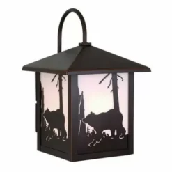 * Outdoor Lighting|Best Pirce Patriot Lighting® Bear Burnished Bronze Outdoor Wall Light
