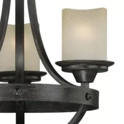 * Indoor Lighting|Best Pirce Patriot Lighting® Lancaster 3-Light Black Walnut Chandelier