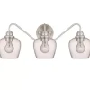 * Indoor Lighting|Best Pirce Patriot Lighting® Shira Brushed Nickel 3-Light Vanity Light