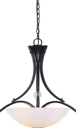 * Indoor Lighting|Best Pirce Patriot Lighting® Chantelle Matte Black 3-Light Pendant