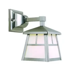 * Outdoor Lighting|Best Pirce Patriot Lighting® Craftsman Stainless Steel Outdoor Wall Light