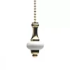 * Ceiling Fans|Best Pirce Patriot Lighting® Bright Brass With White Pull Chain