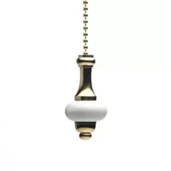 * Ceiling Fans|Best Pirce Patriot Lighting® Bright Brass With White Pull Chain