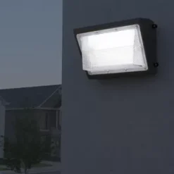 * Outdoor Lighting|Best Pirce Patriot Lighting® Bronze Led Dusk-To-Dawn Outdoor Security Wall Pack