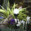 * Outdoor Lighting|Best Pirce Patriot Lighting® Solar Integrated Led Mini Bronze Crackle Landscape Light