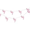 * Outdoor Lighting|Best Pirce Patriot Lighting® 12′ 5-1/2″ 10-Light Flamingo Solar-Powered Led String Light