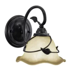 * Indoor Lighting|Best Pirce Patriot Lighting® Vine Oil Shale 1 Light Vanity Light