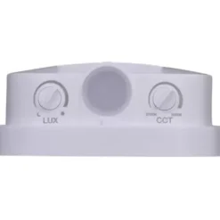 * Outdoor Lighting|Best Reviews Of Patriot Lighting® Dualux White Led Triple Head Dusk-To-Dawn Outdoor Security Flood Light