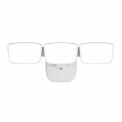 * Outdoor Lighting|Best Reviews Of Patriot Lighting® Dualux White Led Triple Head Dusk-To-Dawn Outdoor Security Flood Light
