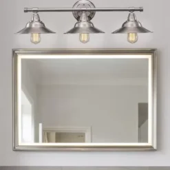 * Indoor Lighting|Best Reviews Of Patriot Lighting® Denzel Brushed Nickel 3-Light Vanity Light