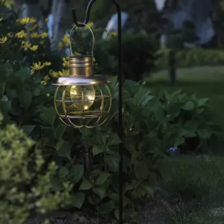 * Outdoor Lighting|Best Reviews Of Patriot Lighting® Solar Integrated Led Copper Metal Cage Lantern Landscape Light