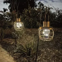 * Outdoor Lighting|Best Reviews Of Patriot Lighting® Solar Integrated Led Copper Metal Cage Lantern Landscape Light