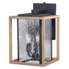 * Outdoor Lighting|Best Reviews Of Patriot Lighting® Rumi Textured Dark Bronze With Distressed Oak Outdoor Wall Light